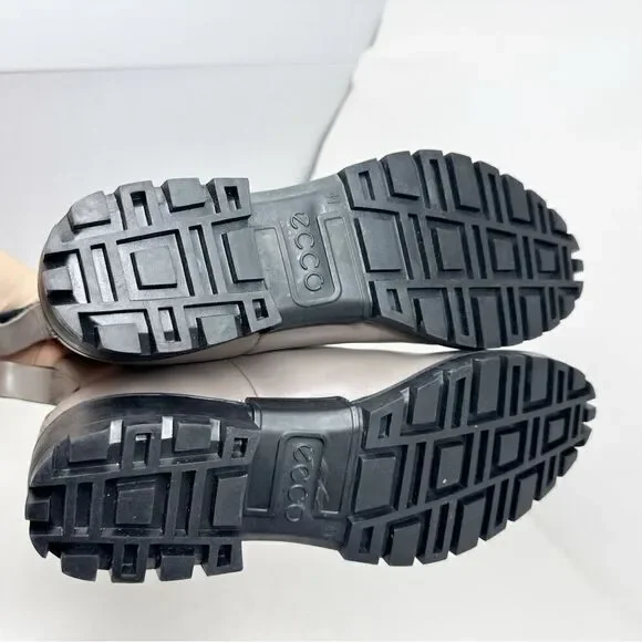 Ecco Grey Leather Chelsea Slip On Boot Size 10-10.5 Modtray - Picture 9 of 9